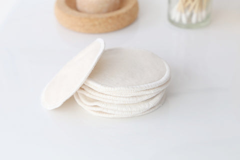 reusable makeup pads for a sustainable lifestyle instead of a single-use pads