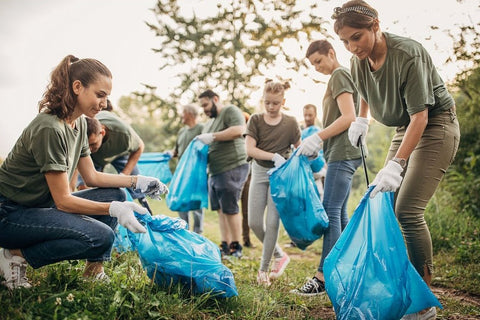 cleanup a park for earth day